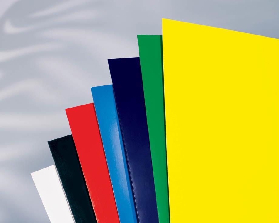 GBC Karton moder svetleč, A4, 250 g, 100 kos