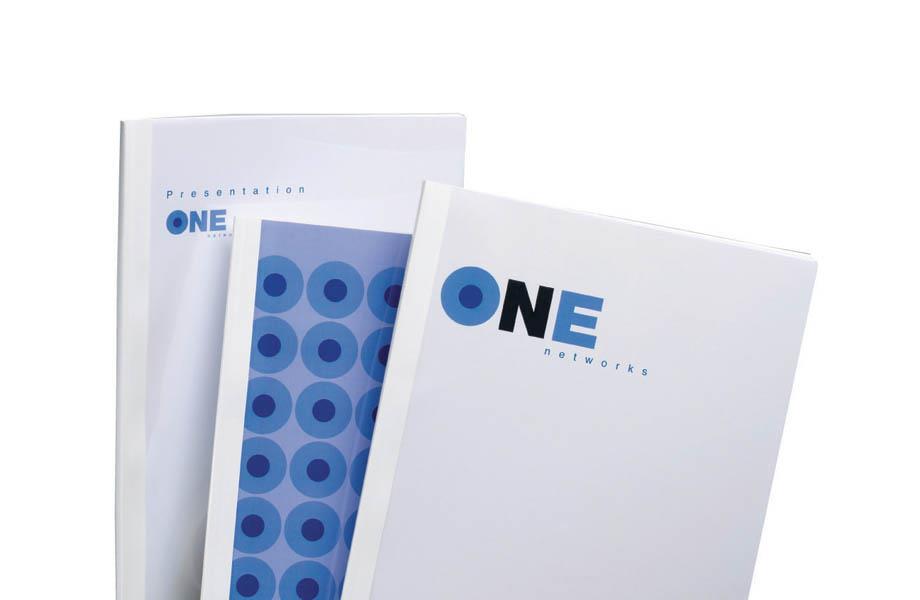 GBC Platnice 3 mm, bele, standard, 10 kos