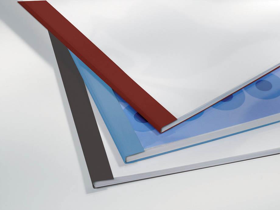 GBC Platnice 3 mm, modre, usnje, 10 kos