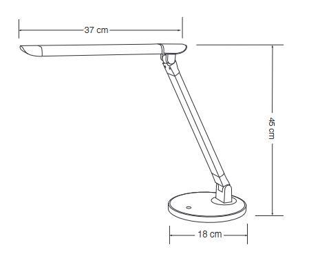 Alco Pisarniška LED svetilka 9157