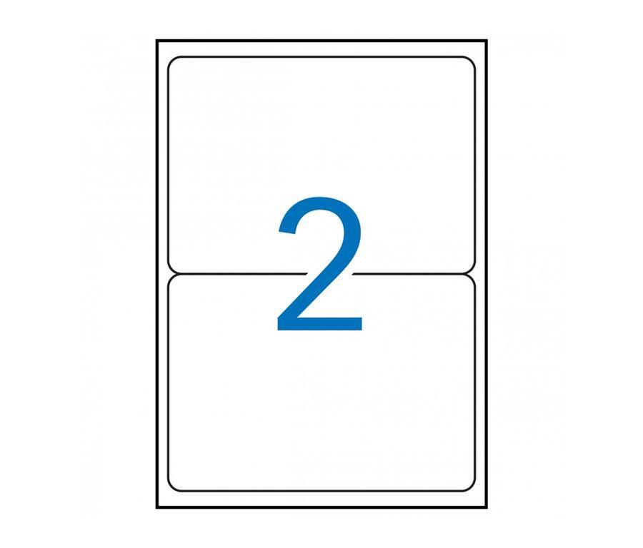 Apli Bele nalepke 199,6 x 144,5 mm, 2/stran