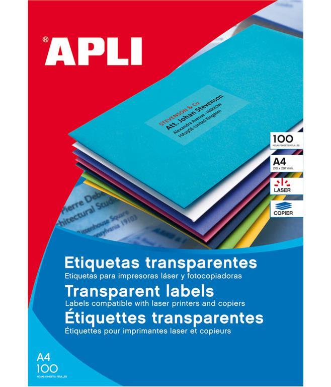 Apli Vrem. odp. nalepke, proz., 210 x 297 mm