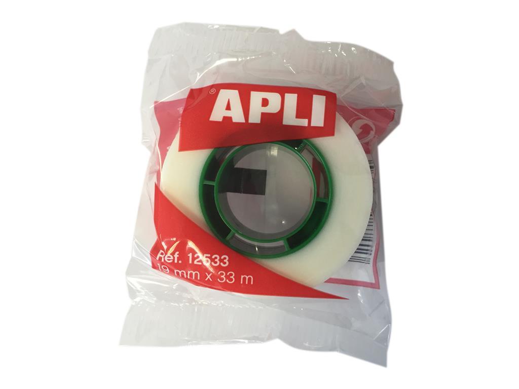 Apli Lepilni trak, neviden, 19 mm x 33 m