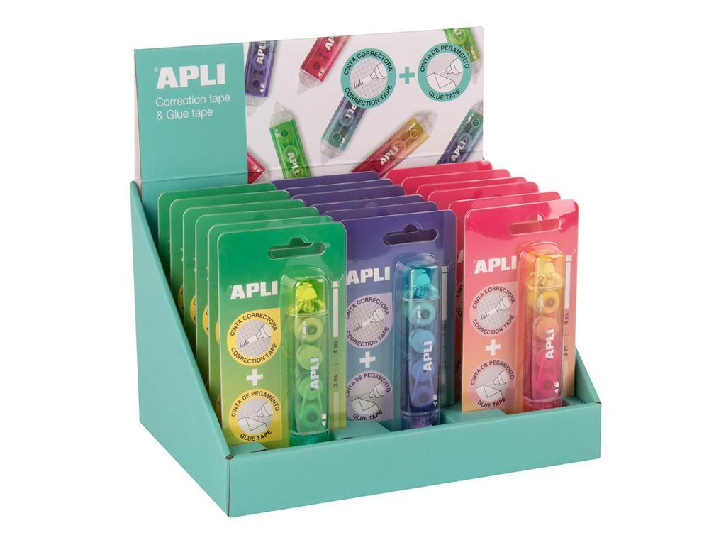 Apli Korekturni trak + lepilo v traku