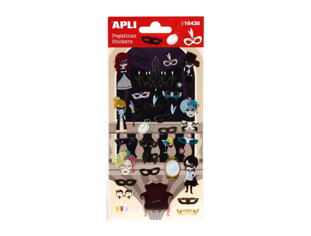 Apli Nalepke maske 1 set