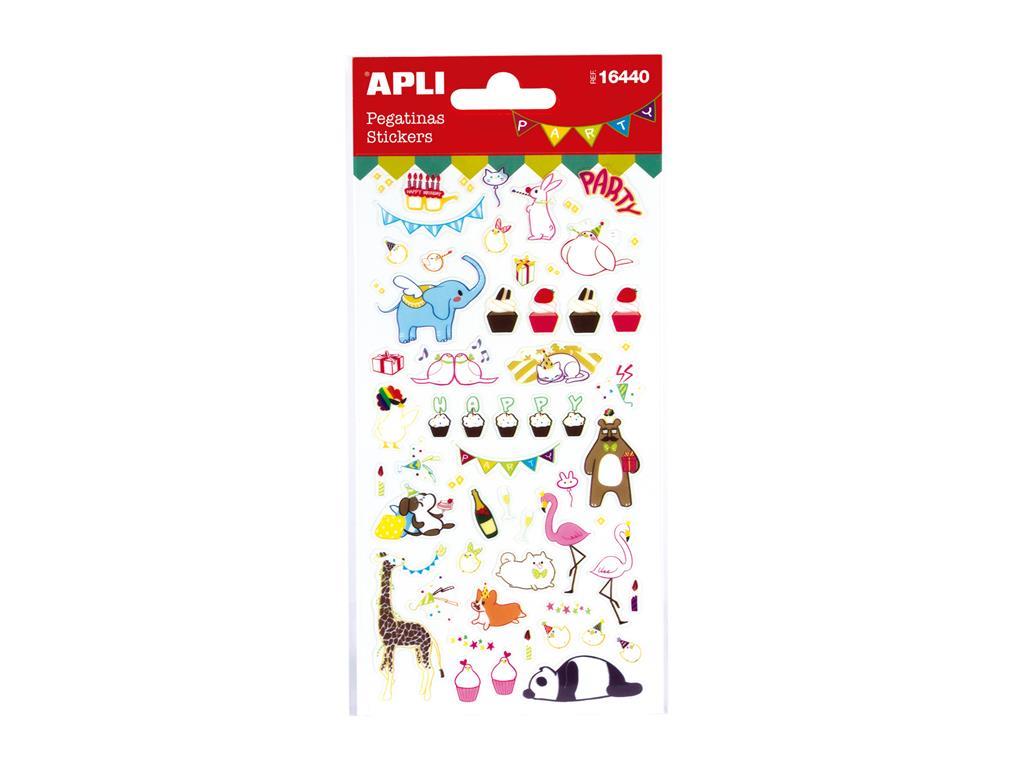 Apli Nalepke happy party 1 set