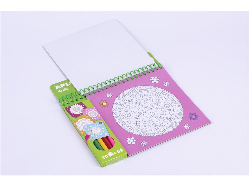 Apli Pobarvanka Mandala