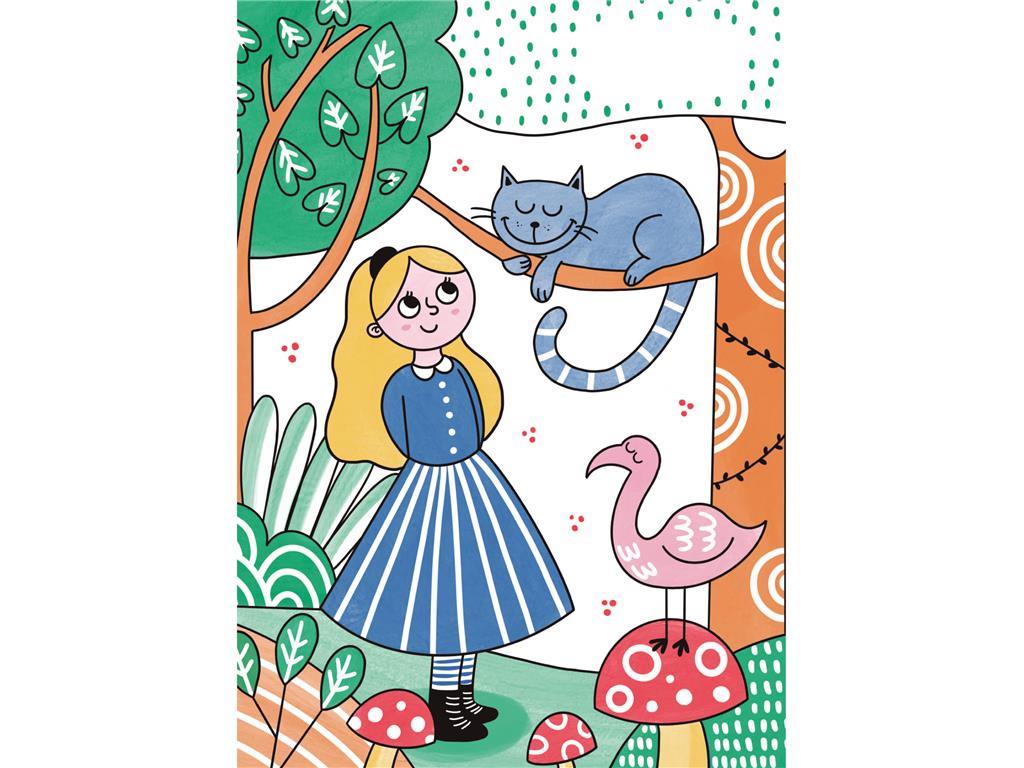 Apli Pobarvanka za vodene barvice