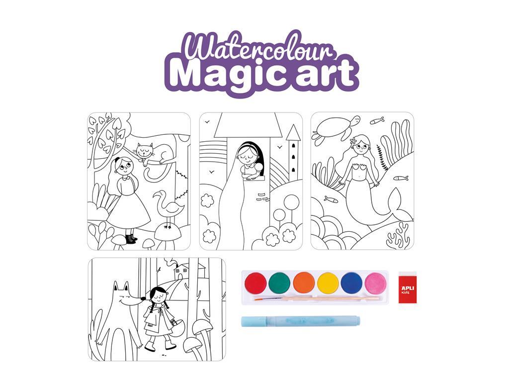 Apli Pobarvanka za vodene barvice