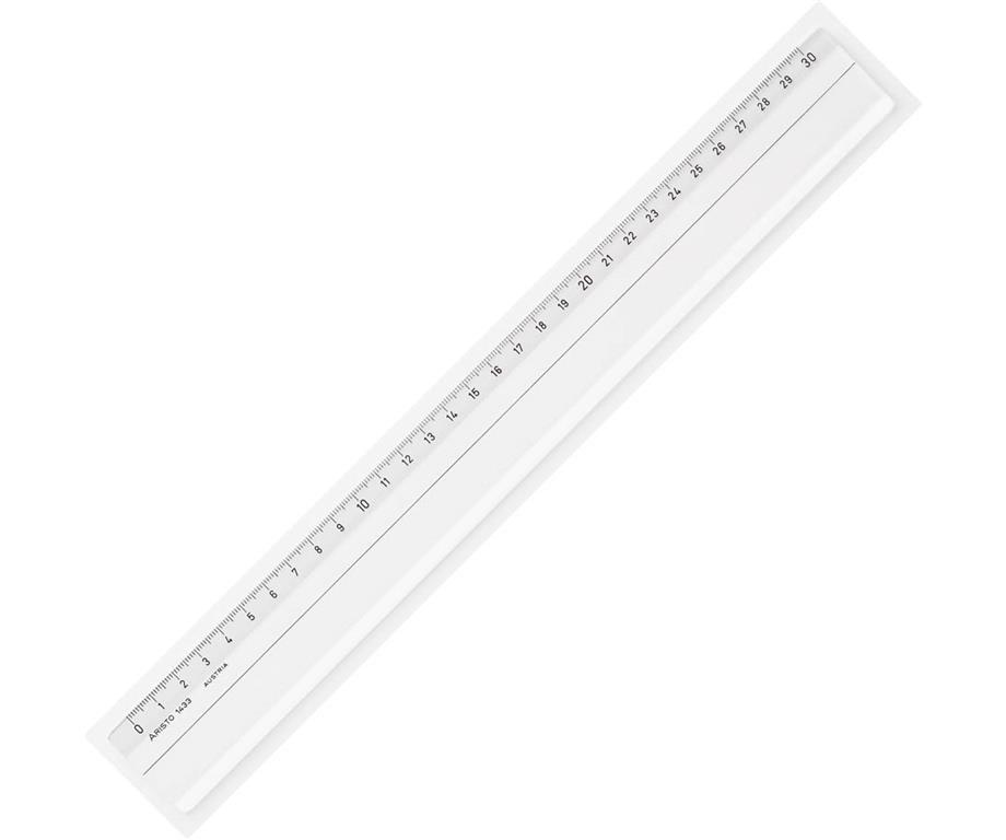 Aristo Mjerilo od pleksiglasa 30 cm