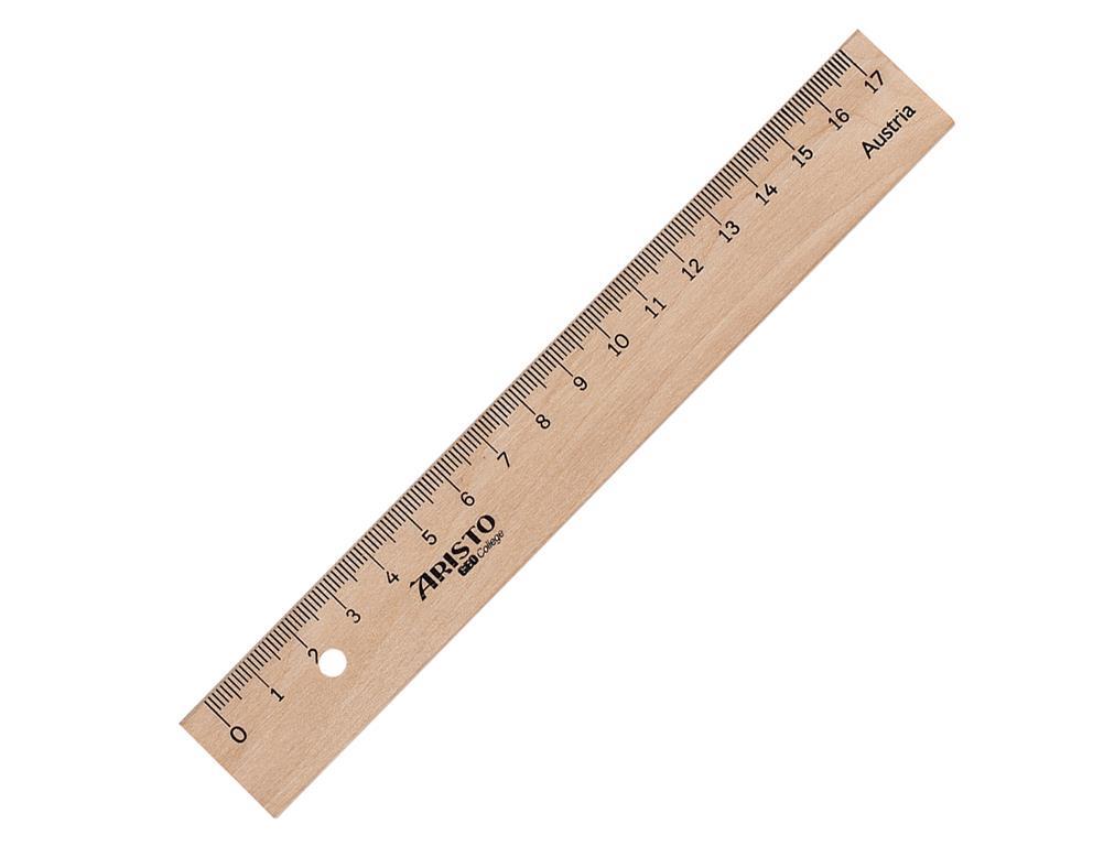 Aristo GEOCollege leseno ravnilo 17 cm