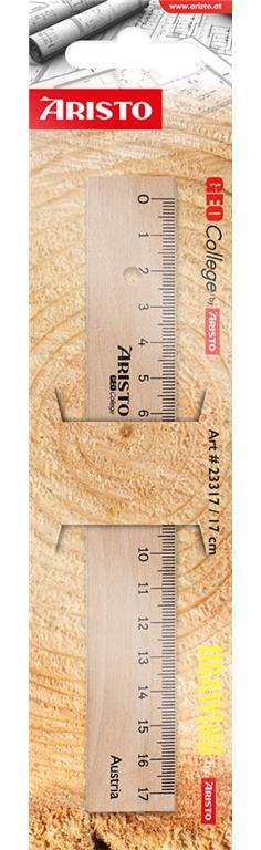 Aristo GEOCollege leseno ravnilo 17 cm