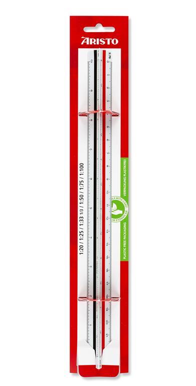 Aristo Trostrano ravnalo, blister