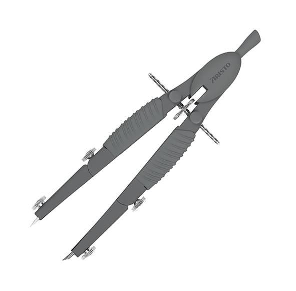 Aristo Šestar 165mm, sivo mat