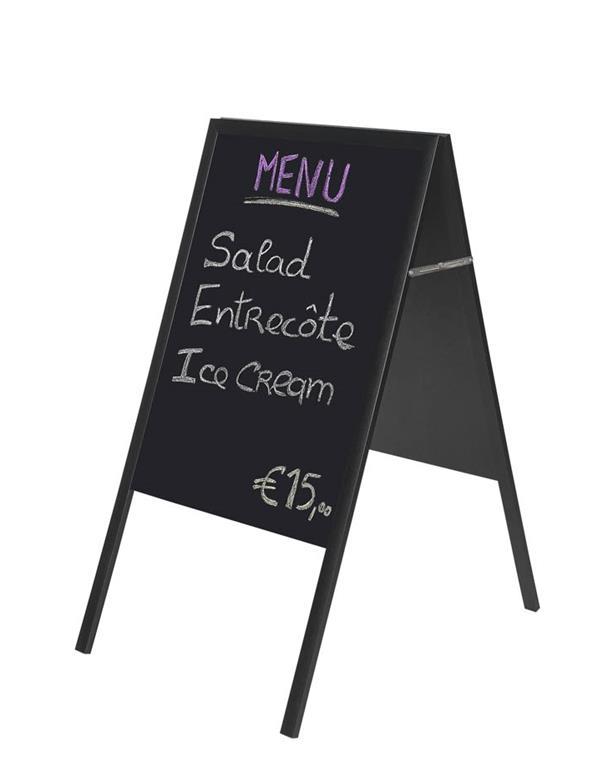 Bi-Office A-ploča 45 x 60 cm, crna