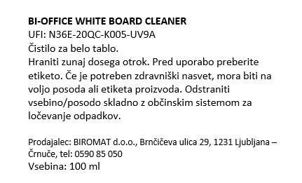 Bi-Office Komplet za belo tablo osnovni