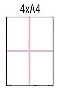 Bi-Office Oglasna omarica s ključem 4 x A4