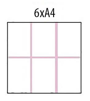 Bi-Office Oglasni ormarić s ključem 6 x A4