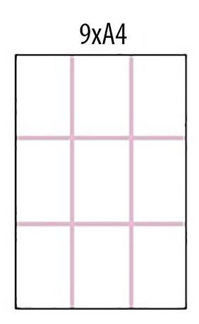 Bi-Office Oglasna vitrina s ključem 9 x A4