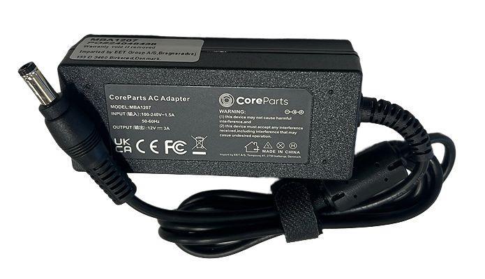 CoreParts Adapter za napajanje 36W 12V 3A