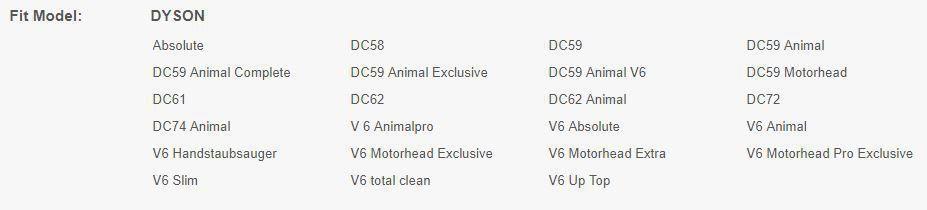 CoreParts Baterija za Dyson DC62