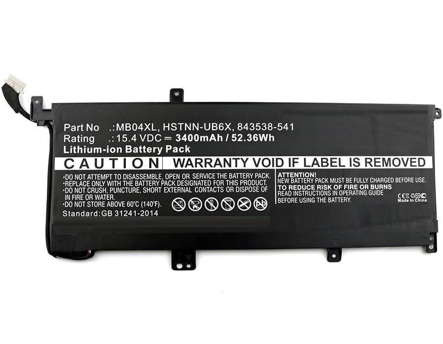 CoreParts Baterija za laptop za HP 52.36Wh Li-ion