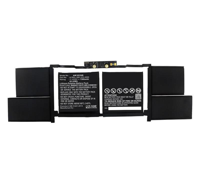 CoreParts Baterija za Apple laptop 81.00Wh 6 Cell