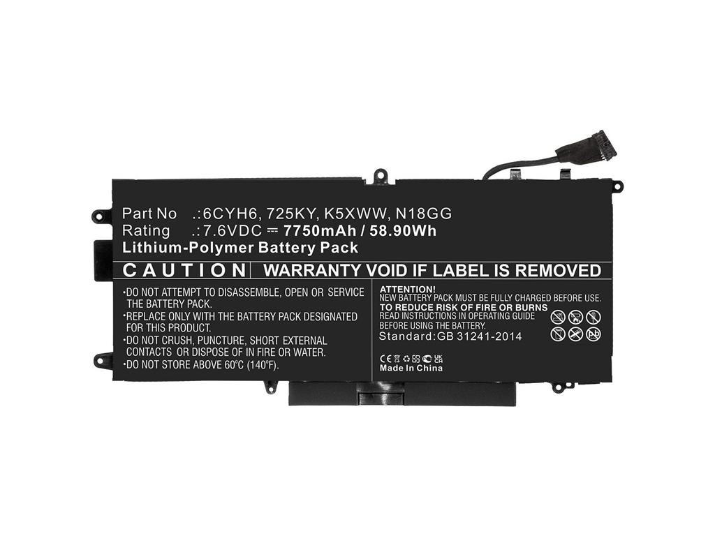 CoreParts Baterija za laptop za Dell 60.00Wh