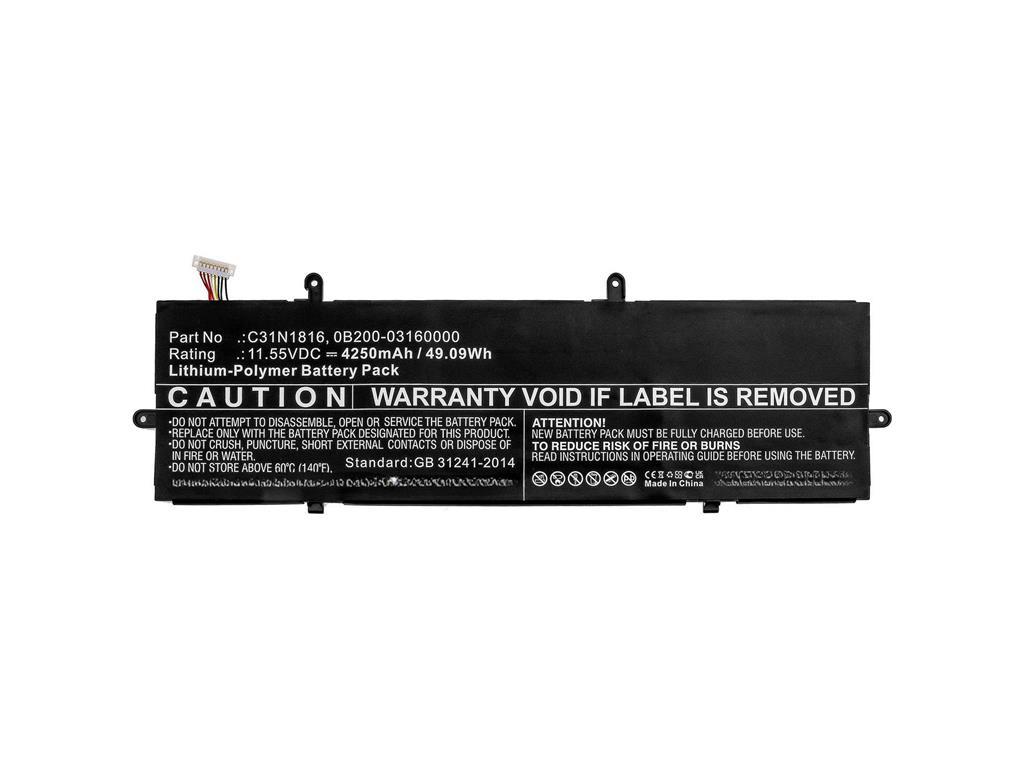 CoreParts Baterija za laptop Asus 49.09Wh