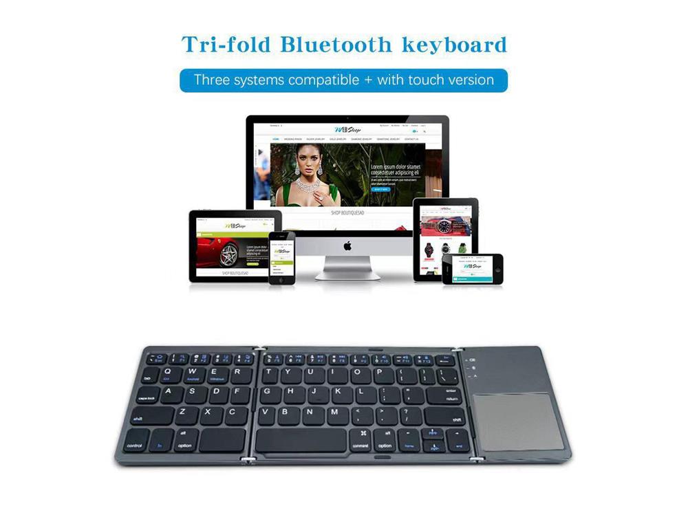 CoreParts Sklopiva bežična tipkovnica US/engleska