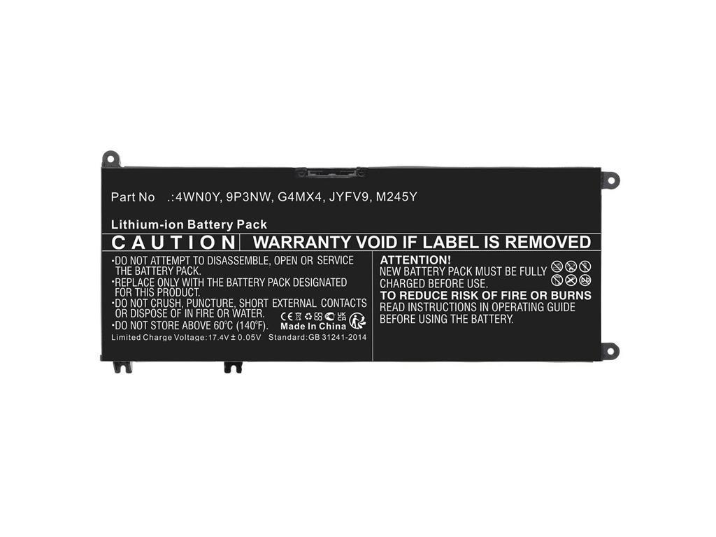 CoreParts Baterija 56.00Wh 15.2V 3685mAh za DELL