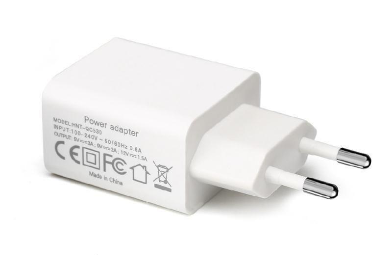 CoreParts USB adapter za napajanje bijeli 12W