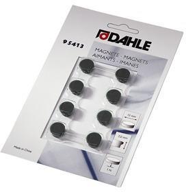 Dahle Magnet y13mm črn 8 kos