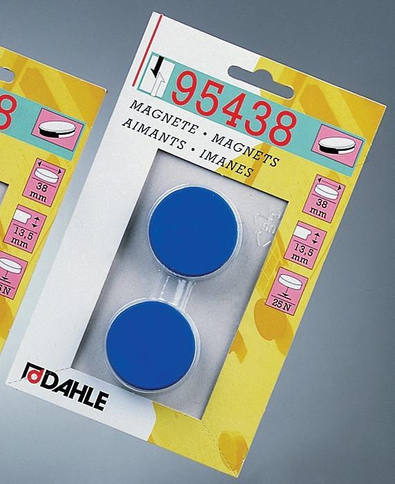 Dahle Magnet y38mm barve 2 kosa