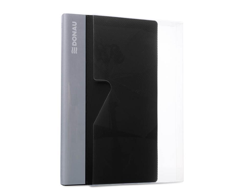 Donau Album za 240 vizitk, črn