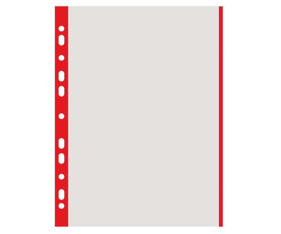 Donau Ovojnice U A4 mat 40 mic, rdeč rob