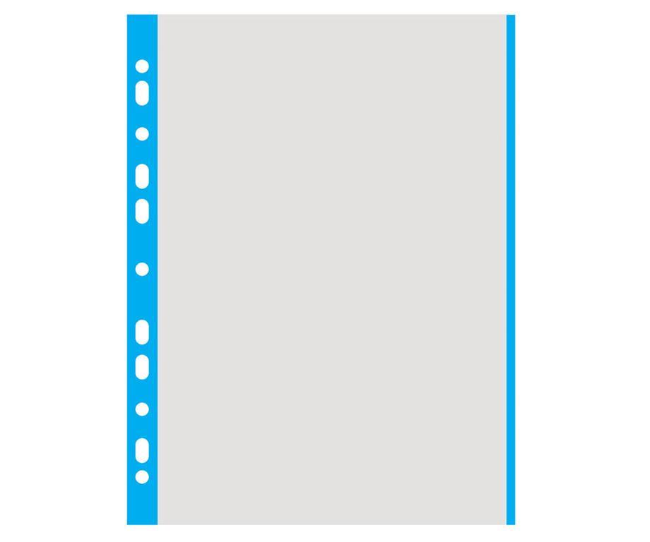 Donau Ovojnice U A4 mat 40 mic, moder rob