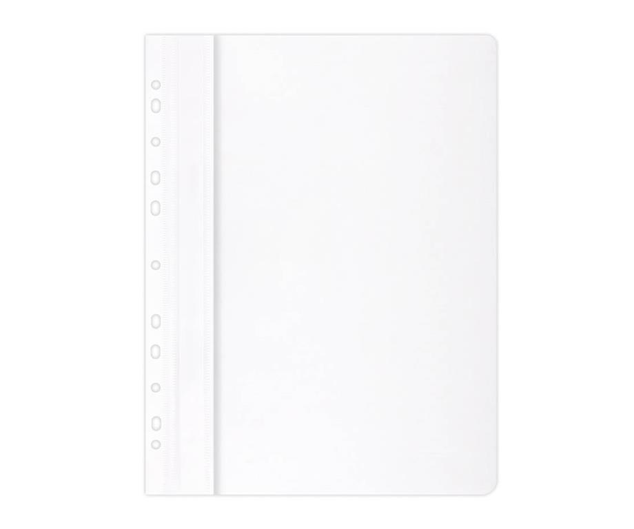 Donau Mapa s sponko in perforacijo bela