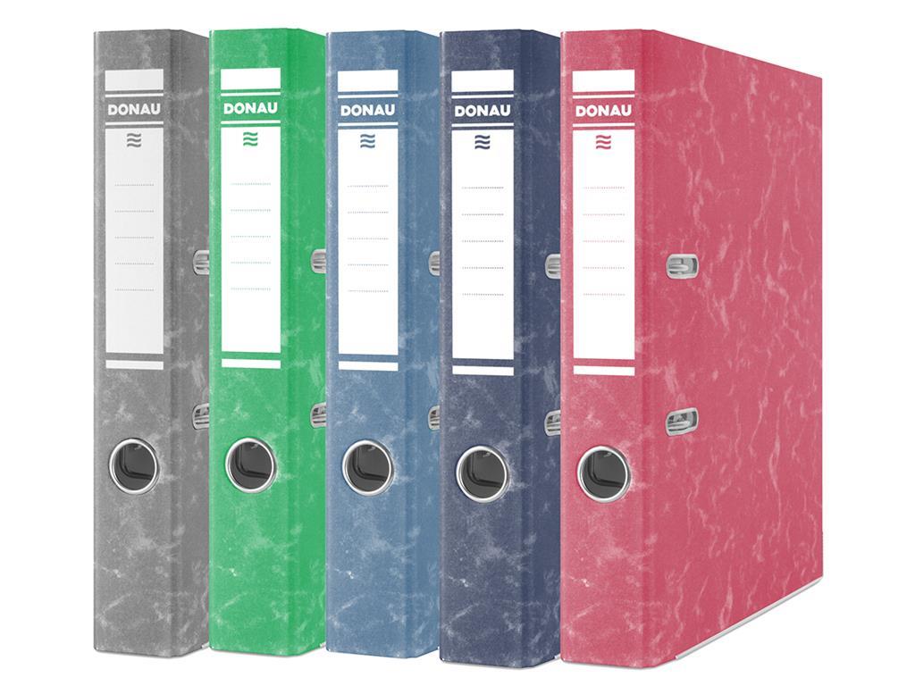 Donau Registrator Eco karton A4/50 BARVE