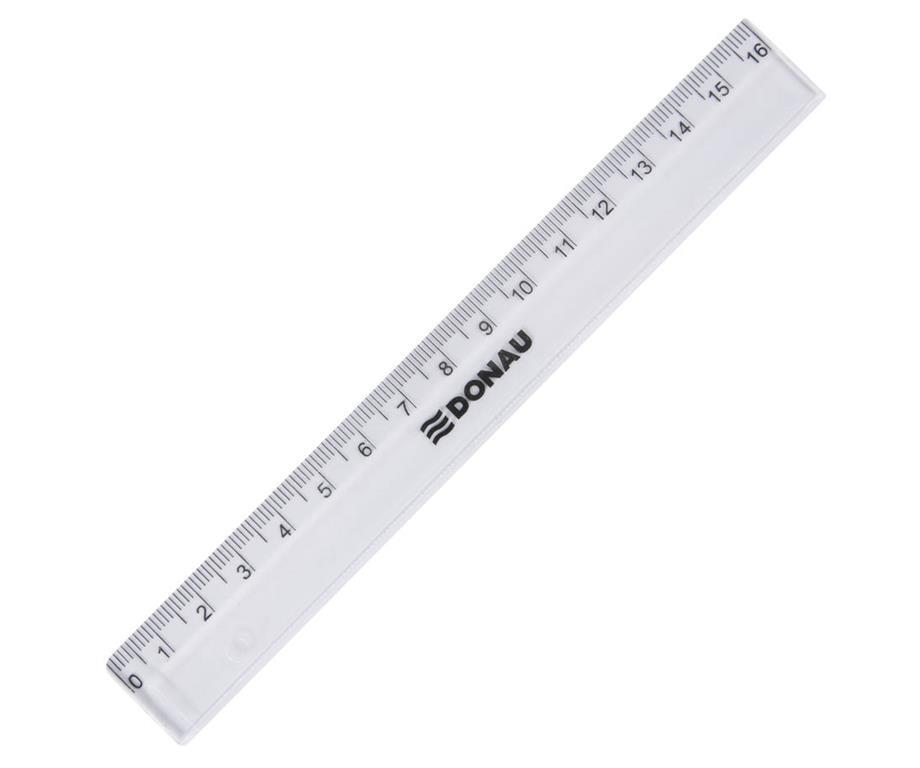 Donau Ravnilo 16 cm prozorno