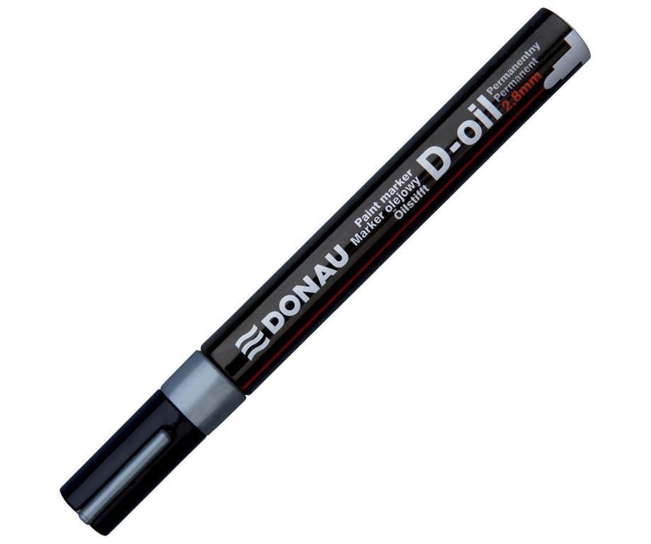 Donau Marker oljni D-oil 2,8mm srebrn