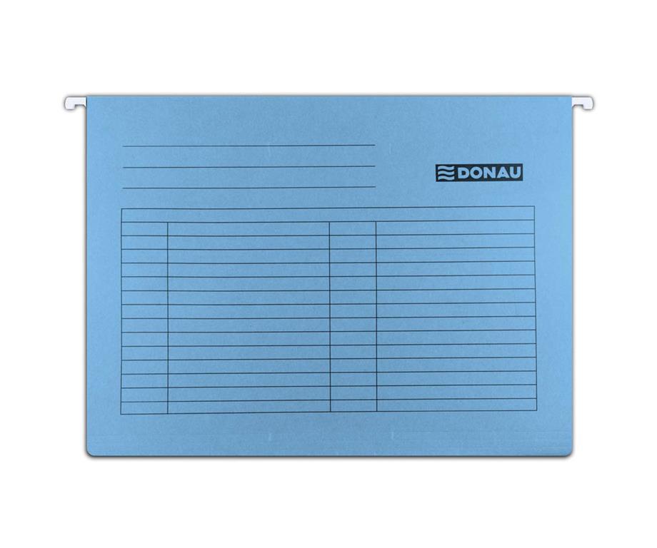 Donau Viseča mapa karton modra