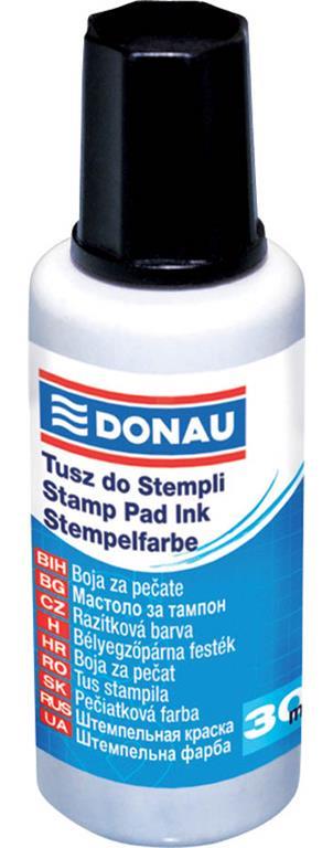 Donau Barva za žige, 27ml, črna