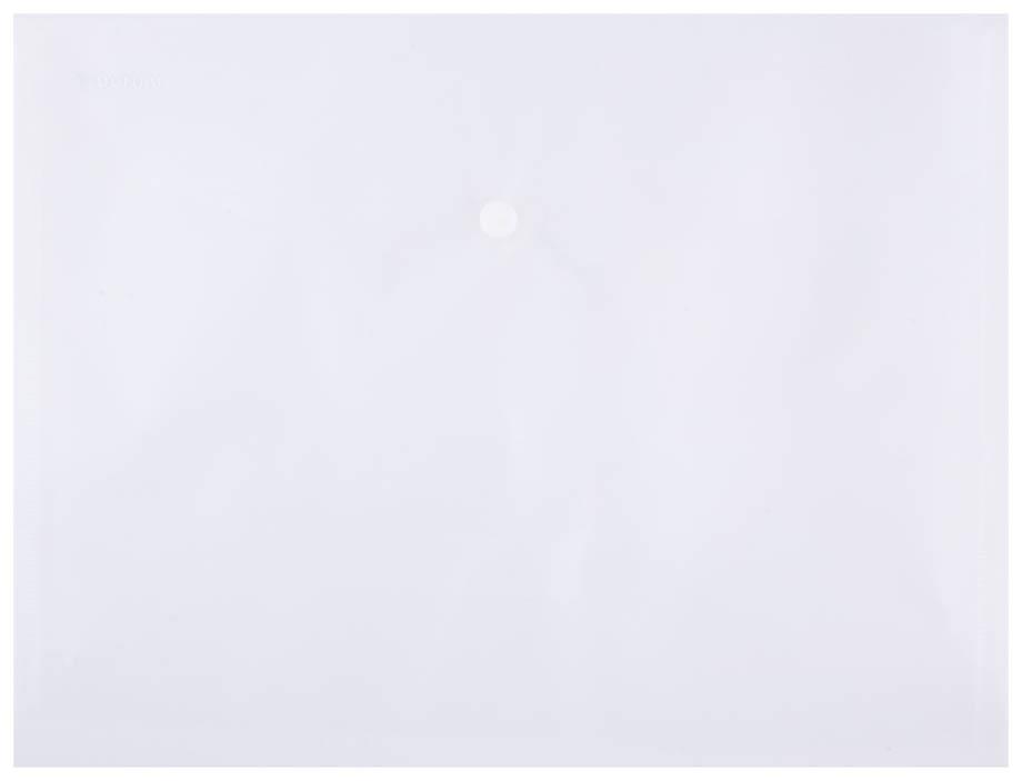 Donau Mapa z gumbom A4 prozorna