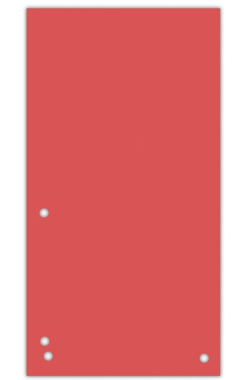 Donau Ločilni listi ozki 235x105mm, rdeči