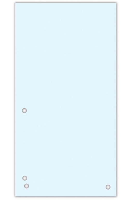 Donau Ločilni listi ozki 235x105mm, beli