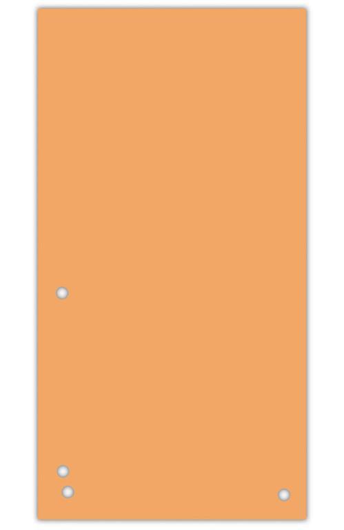 Donau Ločilni listi ozki 235x105mm, oranžni