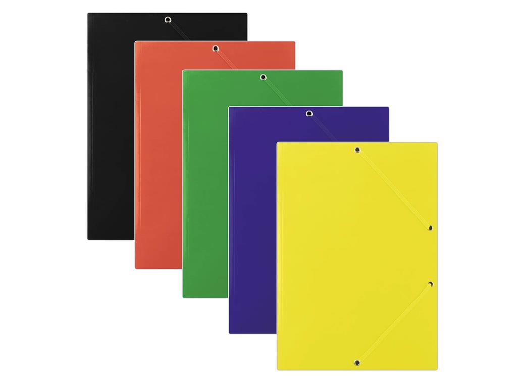 Donau Mapa z elastiko A4 karton, BARVE