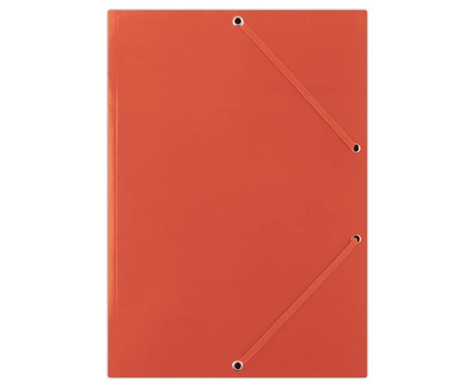 Donau Mapa z elastiko A4 karton, rdeča