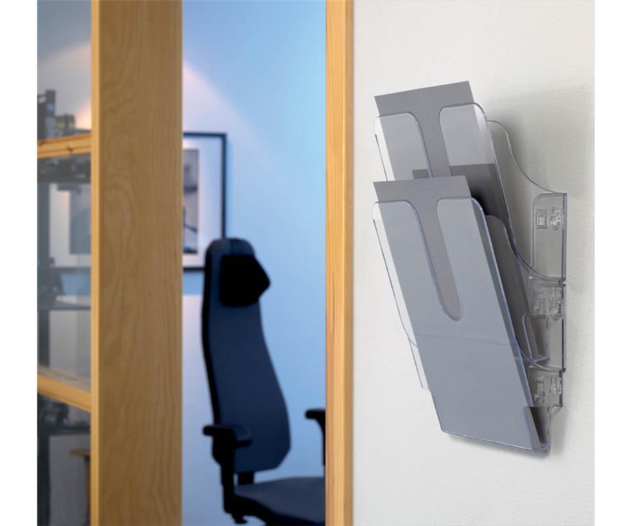 Durable Flexiplus stenski 2 A4 prozoren